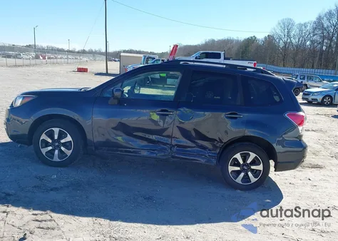 2017 Subaru Forester 2.5I Premium from USA, damaged, VIN JF2SJAEC5HH524144